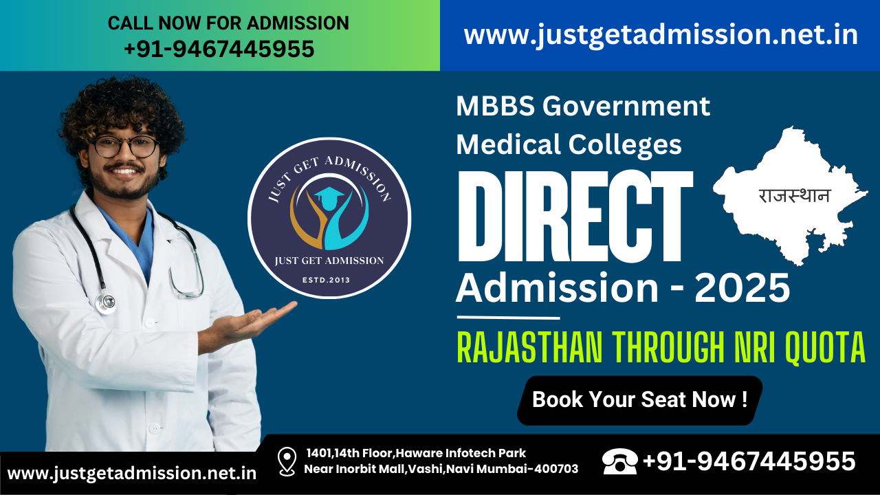 MBBS Admissions in Government Medical Colleges In Rajasthan Through NRI Quota